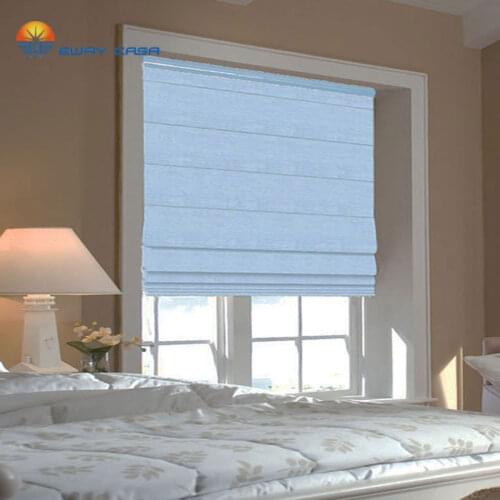 EWAY CASA Blackout Waterproof Solid Color Roman Curtains Roman Shades Window Home Blind Livingroom Bedroom Window decor No.RC_4M