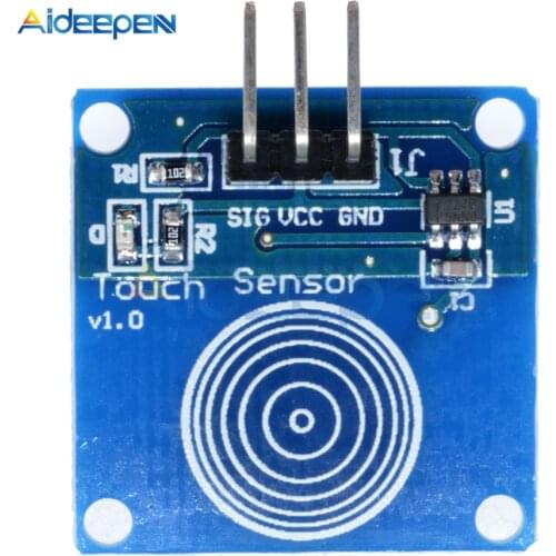 1pcs TTP223 TTP223B 1 channel Jog Digital Touch Sensor Capacitive Touch Switch Modules Accessories for Arduino 2-5.5V