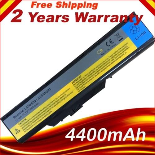 Battery for Lenovo 3000 G230 20006 3000 G230 4107 G230G L08M6D21 L08S6D21