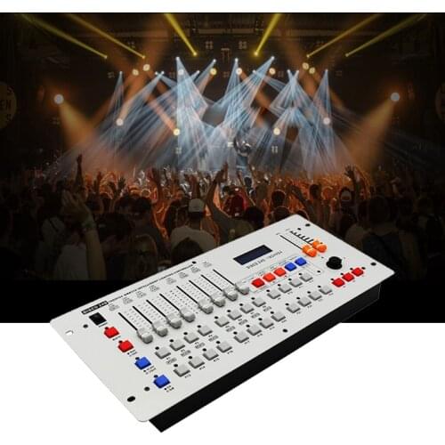 Free shippping Disco 240 DMX Controller Stage lighting DMX signal console for XLR-3 led par moving head DJ lights effect light