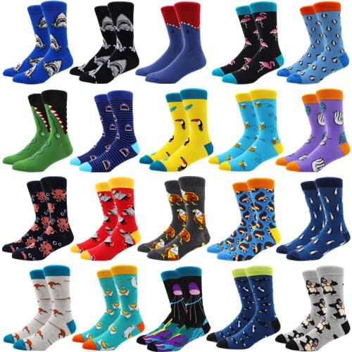 ICCLEK Men's Socks With Print