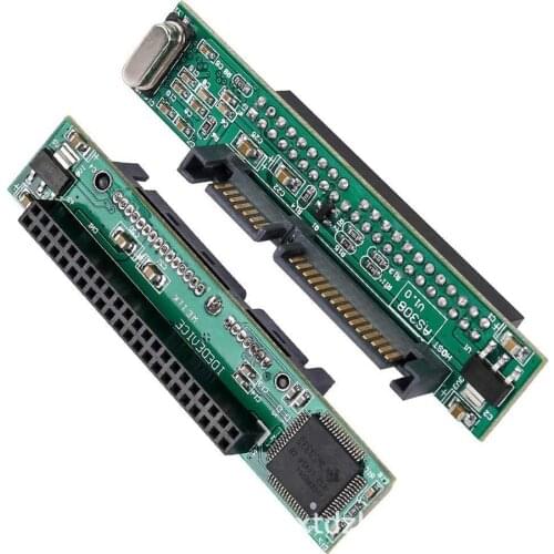 44Pin Female Converter Adapter Card,22-Pin SATA Male to IDE,2.5-Inch Hard Drive,Transfer Rate is 150MB/s,Support Windows, 98SE