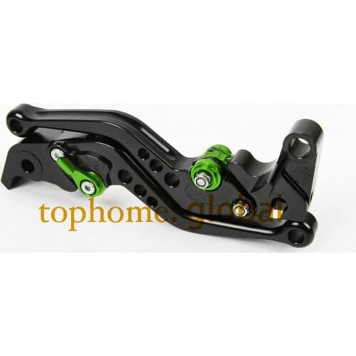 For Kawasaki Z750R 2011- 2012 / ZX10R 2006 - 2014 Short Black Handlebar CNC Clutch Brake Levers
