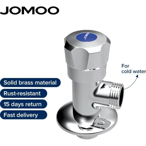 Brass Angle Valve Cold Filling Water Valve for Toilet Kitchen JOMOO Basin Faucet Water Inlet Control Valve Bathroom Hardware