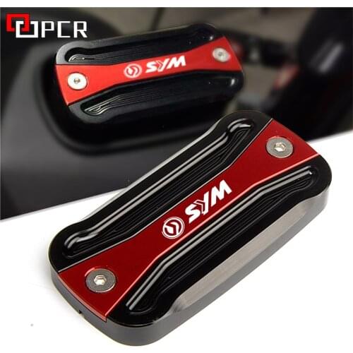 New Model LOGO SYM Motorcycle Front Brake Fluid Fuel Reservoir Cap Cover For SYM T2 T3 MAXSYM 400 400i 600 600i