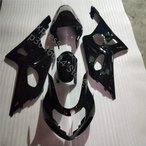 Fairing Bodywork Set for Suzuki GSXR1000 2000 2001 2002 K1 K2 black Molding Injection ABS Plastic Motorcycle