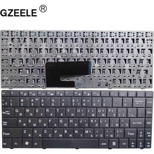 GZEELE Russian laptop keyboard for MSI CR420 CR400 X350 EX465 CX420 CR420 X370 CR460 RU layout black replace keyboard
