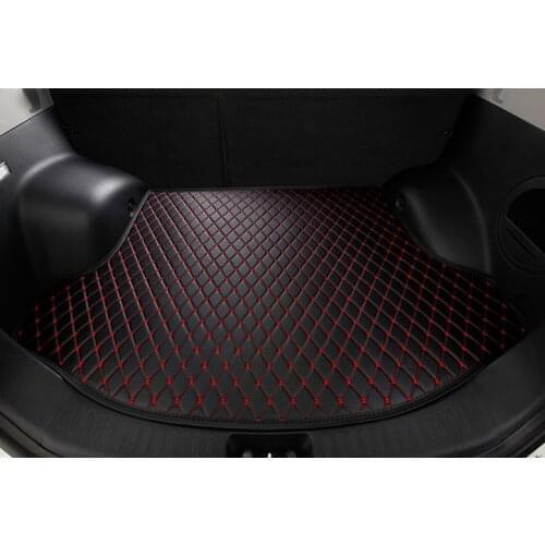 Custom Special Car Trunk Mats for Jaguar XF XEL XJL XF F-PACE F-TYPE Waterproof Durable Cargo Rugs Carpets