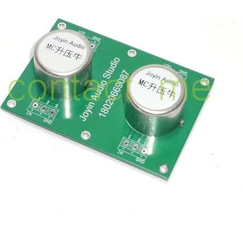 1: 10 + 10 Permalloy MC phono transformer, LP vinyl MC phono step-up transformer. Suitable for 3Ω to 100Ω MC cartridges