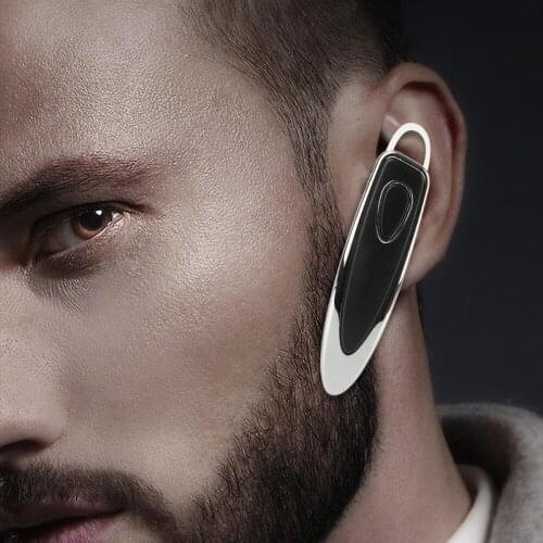 1PC Wireless Bluetooth Headset Long Standby with Mic Handsfree Wireless Bluetooth Earphone Headphones Ear Hook Bluetooth Earbud