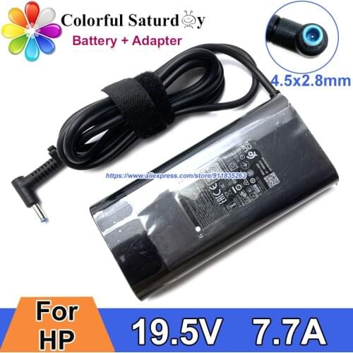 150W TPN-CA11 Laptop AC Adapter 19.5V 7.7A TPN-DA09 TPN-DA03 For HP PAVILION 15-CX0020CA 17-AN001CA ZBOOK 15 G3 G4 SPECTRE X360