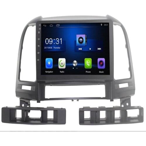 Android 10 Car dvd for Santa Fe 3 hole 4 hole 2006-2007 2008 2009 2010 2011-14 2015 car radio multimedia player gps support 4G