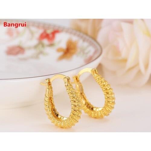 Bangrui Women's Gold Earrings