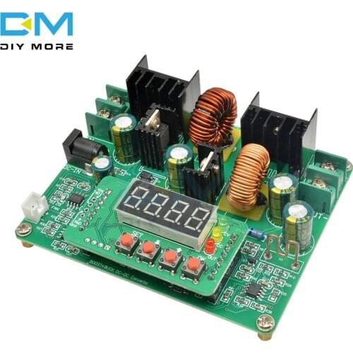 DC-DC CC CV 38V Digital LED Step Up Down Module Boost Buck Converter Solar Charging Diy Electronic PCB Board Microprocessor