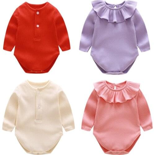 Baby Rompers Autumn Baby Girl Clothes Cotton Baby Boys Clothes Newborn Clothes Roupas Bebe Infant Baby Jumpsuits Kids Clothes
