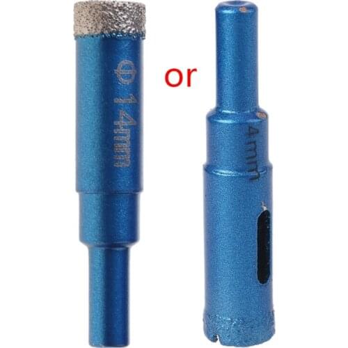 Durable Diamond Coated Core Drill Bit Dry Drilling for Glass Marble Granite Quartz Porcelain Ceramics
