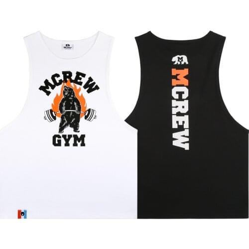 Top Quality New Arrival GYM Bear Tank Tops Mens Plus Size 100% Cotton Undershirt Male Weightlifting Bear Vest S M L XL 2XL 3XL