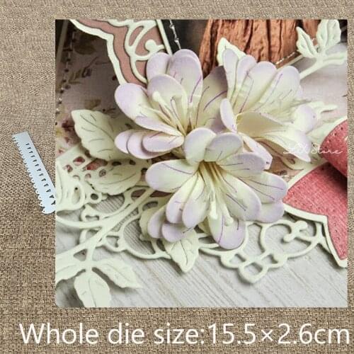 New Design Craft Metal Cutting Die roll up flower decoration scrapbook die cuts Album Paper Card Craft Embossing die cuts