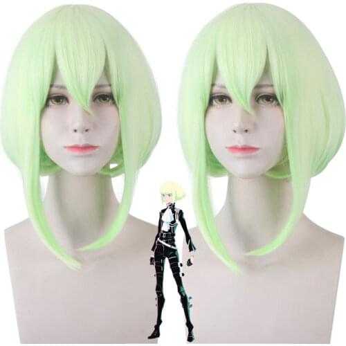 Anime 30CM Cosplay Wig PROMARE Mad Burnish Lio Fotia Short Straight Heat Resistant Synthetic Hair Costume Party Wigs