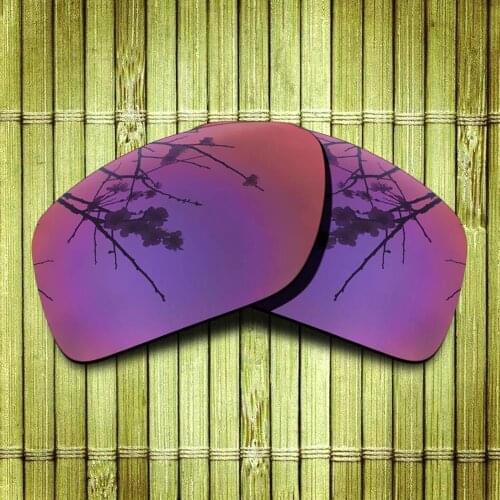 Polarized Replacement Lense For-Oakley Big Taco Sunglasses Frame True Color Mirrored Coating - Midnight Sun Color Options