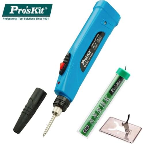 Proskit SI-B161 Multi-Function 9W 4.5V Electronic Welding Battery Soldering Iron Electric Pen Solder Tin Mini Welding Tools