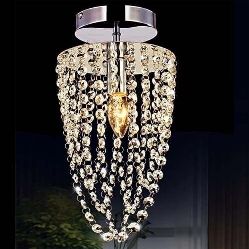 Nordic crystal LED pendant lights Home Decoration E27 Light Fixture restaurant deco chambre lustre pendente