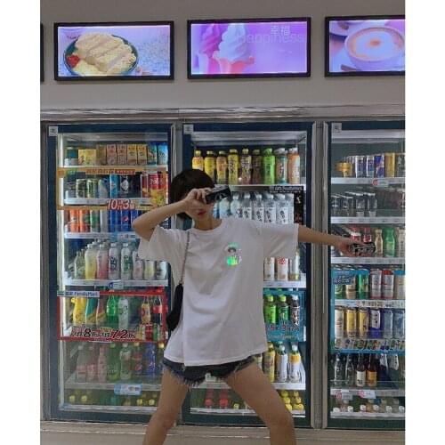 MISHOW 2020 Autumn T-Shirts For Women Casual GraphicTees Short Sleeve Tops Female Clothing 2075