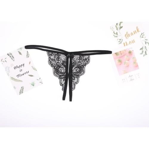 Womens Panties For Sex String Thongs Sexy Lingerie Briefs Open Crotch Pants Female Erotic Underwear Sex Panties With A Hole