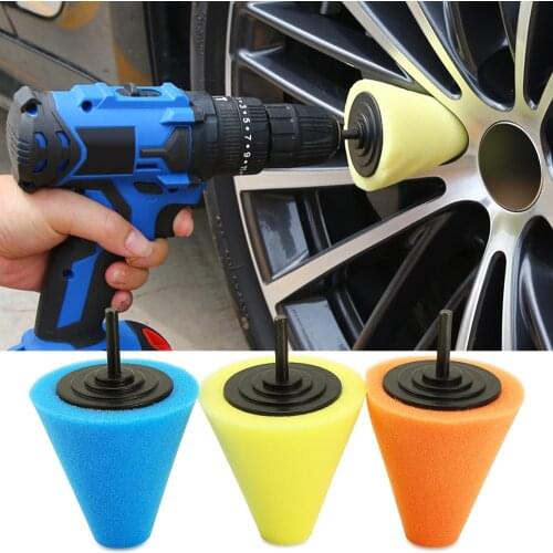 1pcs Auto Wheel Polishing Sponge Car Hub Buffing Sponge For Mazda 2 Mazda 3 Mazda 6 CX-5 Atenza CX-7 CX-9 CX-3 CX-4 CX-8 MX5