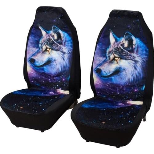 Washable Car Seat Covers Durable Front Seat Cushion Ultra-Soft Automobile Protector Covers 2 Pieces