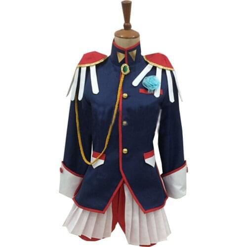 2020 Revolutionary Girl Utena Cosplay Tenjo Utena Tenjou black uniform clothes Costume any size
