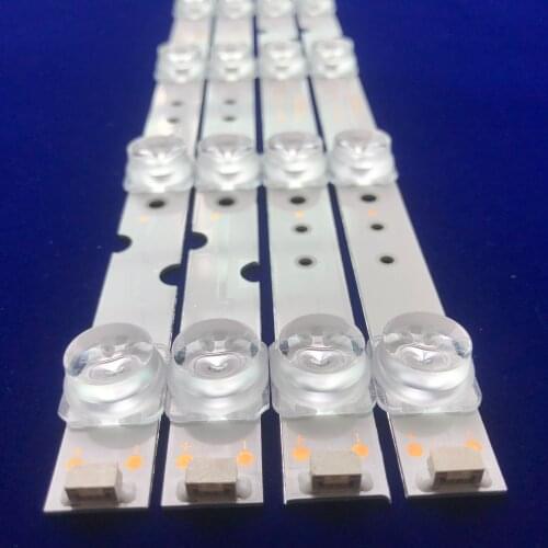 20KIT=80PCS LED Backlight strip 4C-LB5508-HR03J 4C-LB5507-HR03J 55HR330M08A2 V2 55HR330M08B2 For TCL D55A730U D55A620U D55A360