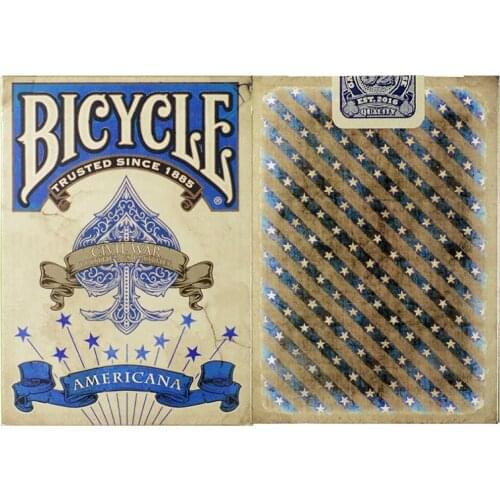 Bicycle Americana Playing Cards USPCC America Deck Poker Size Magic Card Games Magic Tricks Props for Magician
