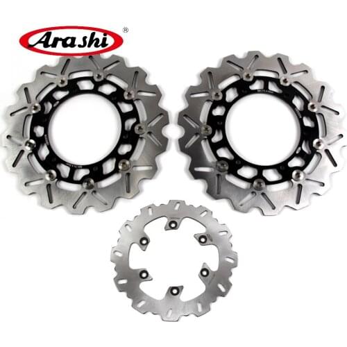 ARASHI For YAMAHA YZF600R 1996-2004 THUNDERCAT CNC Front Rear Brake Rotors Brake Disc YZF 600R 1997 1998 1999 2000 2001 2002 03
