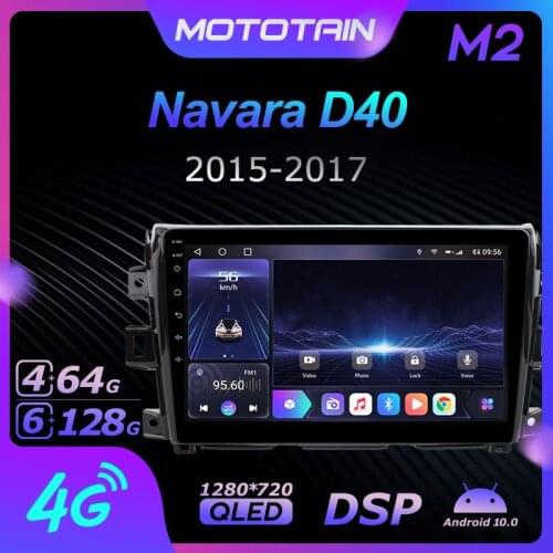 6G+128G Android 10.0 Car Radio GPS for Nissan Navara D40 2015 - 2017 GPS Navi Seteo System with 4G LTE DSP SPDIF BT 5.0 1280*720