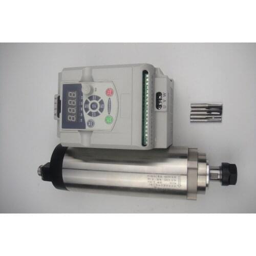 CNC spindle kit ER20 2.2KW air cooling spindle + 1 pieces 2.2KW VFD inverter+CNC engraving bits