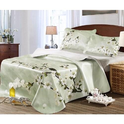 Cowhide Bed Pad Bed-mat For Summer Fitted Sheet House Bedding King Queen 180x200cm