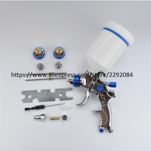 HVLP Paint Spray Gun 1.4mm 1.7mm 2.0mm gravity feed nozzle professional Airbrush spray gun for painting cars