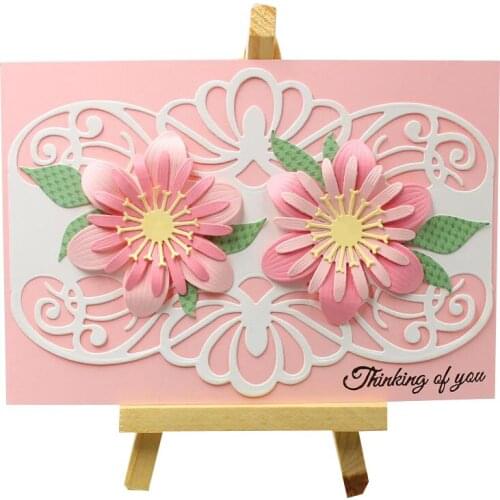 KSCRAFT Lace Border Metal Cutting Dies Stencils for DIY Scrapbooking/photo album Decorative Embossing DIY Paper Cards