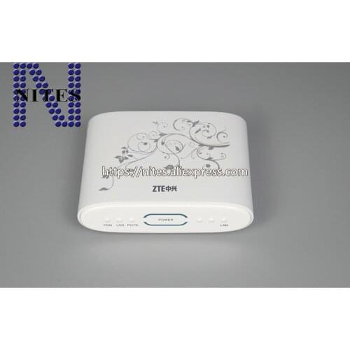 Original ZTE ZXA10 F411 EPON ONU ONT 1LAN +1POTS Port For FTTH optical network FTTH terminal