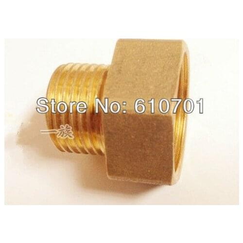 Plumbling Fittings Connector Brass 1/8" Male x 1/4" Female BSPP Connection Hex Bushing Adapter Reducer