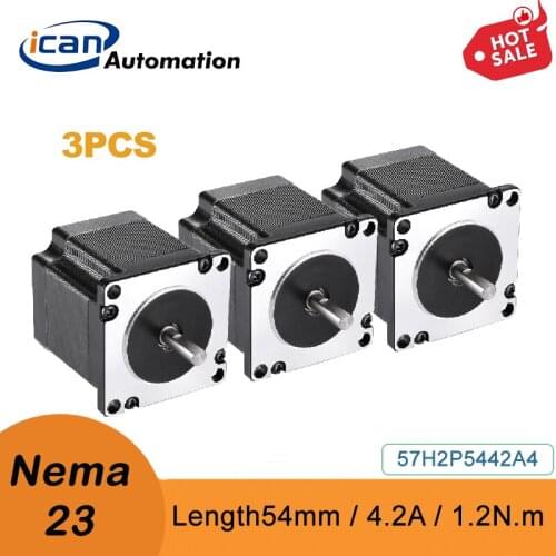 ICAN Stepper Motor 1.2Nm 4.2A 54mm Cnc Kit Nema23