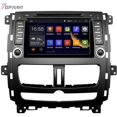 Topnavi 8'' Quad Core Android 6.0 Car DVD Play for NISSAN SUCCE / NISSAN SHUAIKE 2011- Autoradio GPS Navigation Audio Stereo