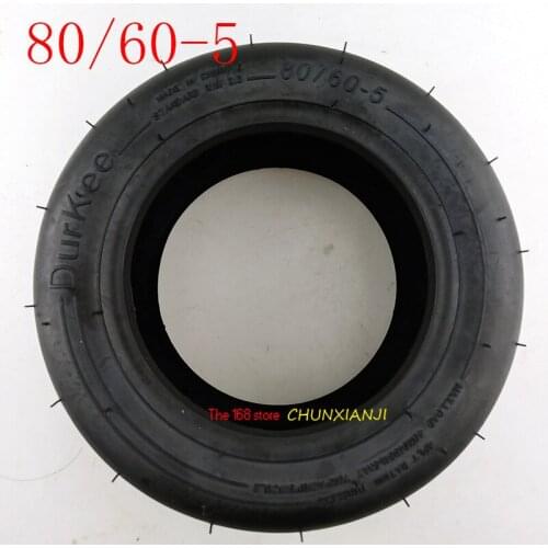Good Quality 80/60-5 Tubeless Vacuum Tyre for XiaoMi 9 Balancing Car 8 Inch Go-kart Front Wheel Vacuum Tire Lightning Shipment