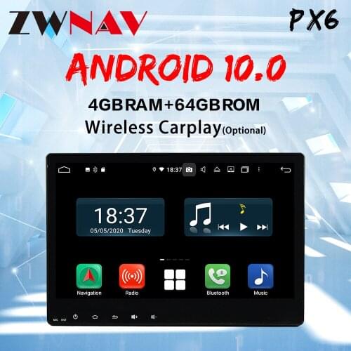 ZWNAV For Honda Vezel HR-V HRV 2014 - 2017 Android 10 PX6 Autoradio Car Radio Stereo GPS Navigation Multimedia Player NO DVD