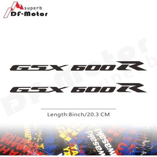 8Inch Reflective Sticker Decal Motorcycle Car Sticker Wheels Fairing Helmet Sticker Decal For SUZUKI GSX600R GSX 600 R