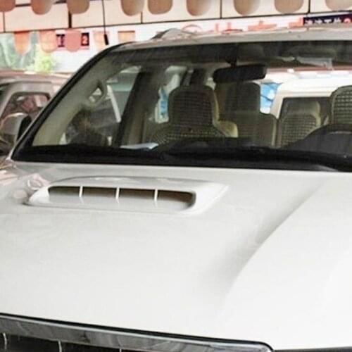 Car Cover Decor Base Air Flow Decorative Hood Intake Scoop Universal Replacement