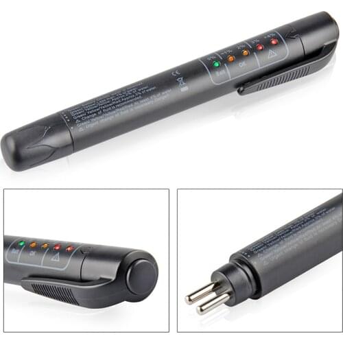 Automobile Brake Fluid Detector Led Display Diagnosis Tool Automobile Oil Temperature Detection Universal Brake Fluid Digital Pe