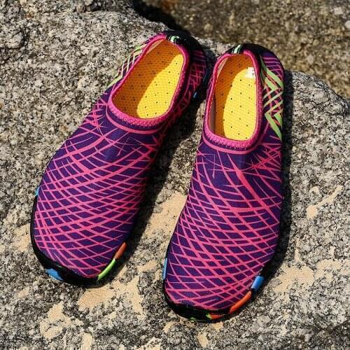 Barefoot Shoes Water Shoes For Women Men Aqua Shoes Sports Socks For Swim Beach Snorkeling Diving Surfing Yoga Exercise Purple