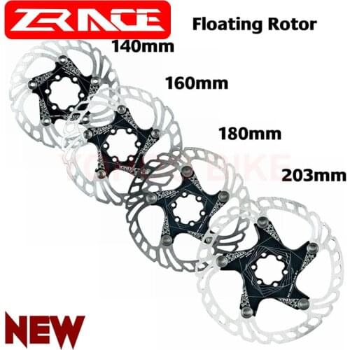 ZRACE Bicycle Disc Brake MTB Road Bike Brake Rotor Strong Heat Dissipation Floating Rotor 140mm 160mm 180mm 203mm